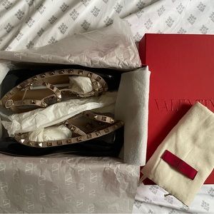 Valentino rockstud Ballerina flats